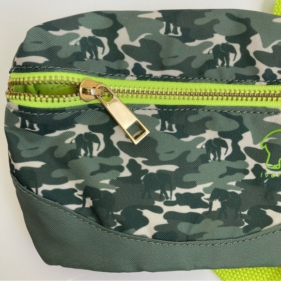 Ivory Ella Camo Sling Bag Green Waist Pack Fanny Pack Wristlet Bag Sling Bags OS - Picture 5 of 12